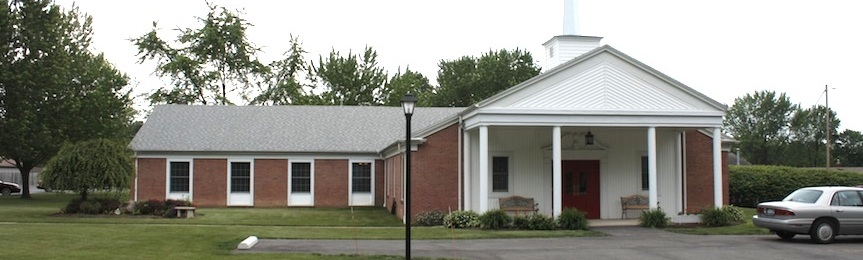 Front of Cornerstone Presbyterian Church in Boardman OH
