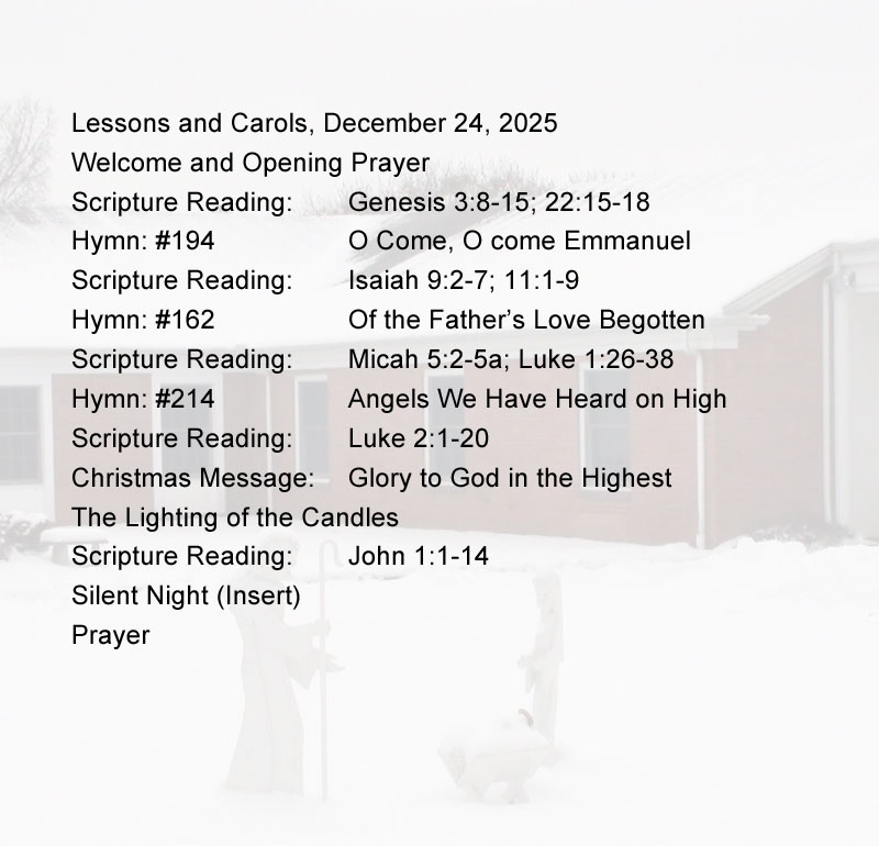 Christmas Eve Service