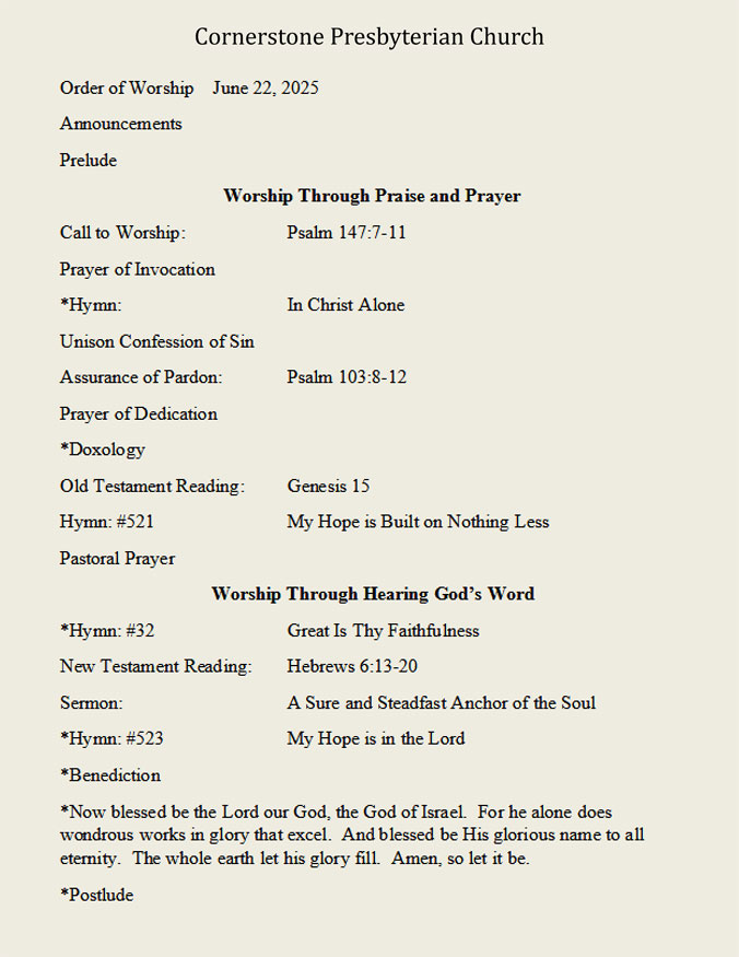Weekly Bulletin