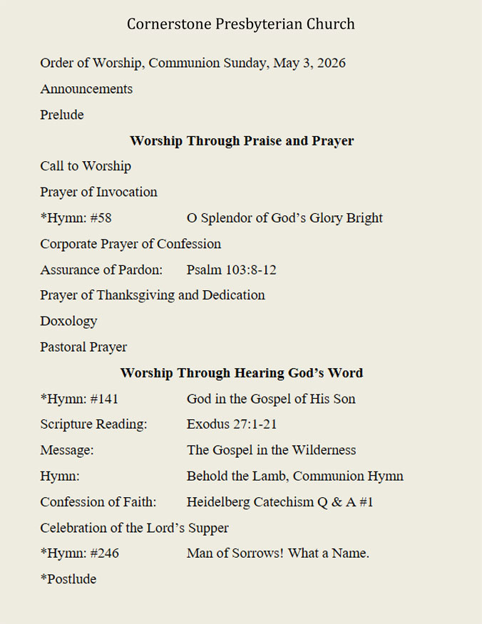 Weekly Bulletin