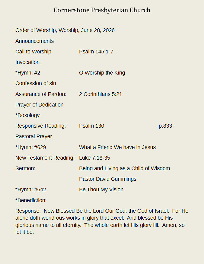 Weekly Bulletin