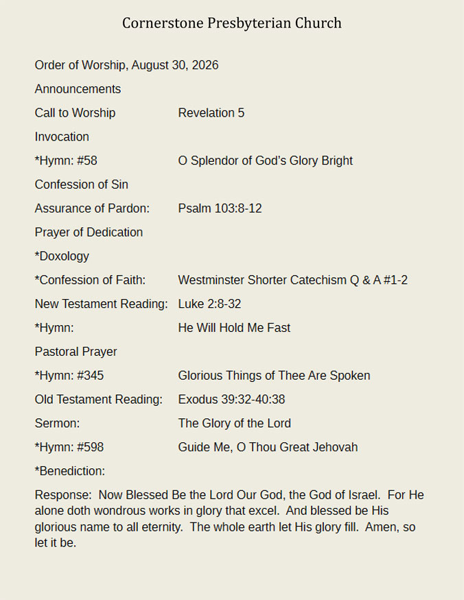 Weekly Bulletin